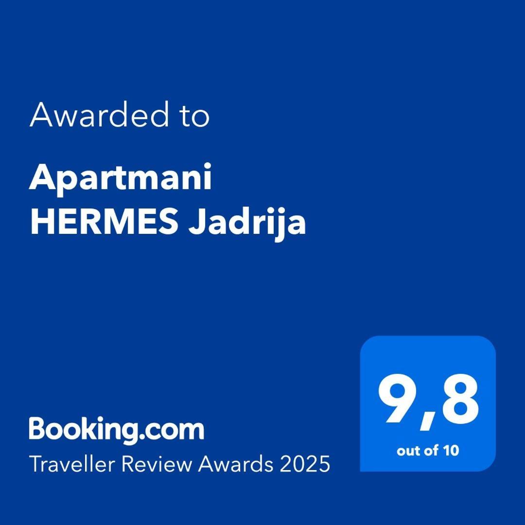 Apartmani Hermes Jadrija Esterno foto